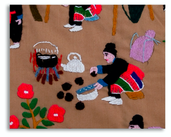 Hmong story cloth