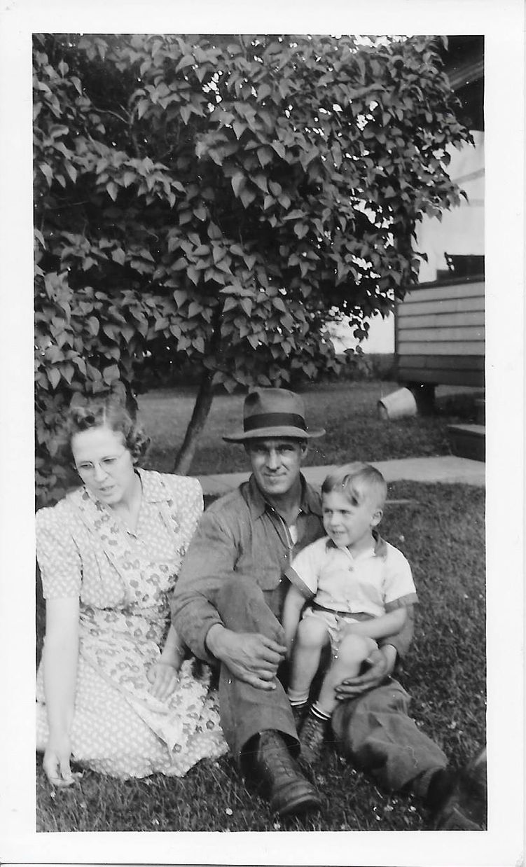 George, his wife Olive, and their son Frank