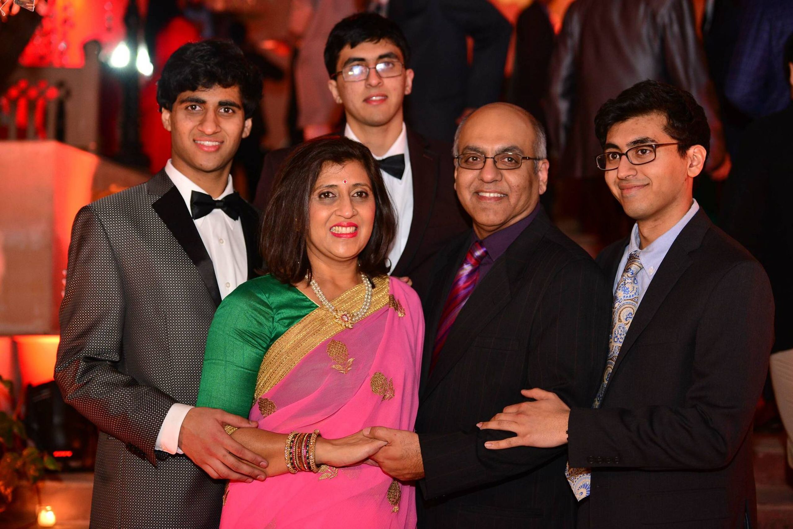 The Aurora family in India in 2015