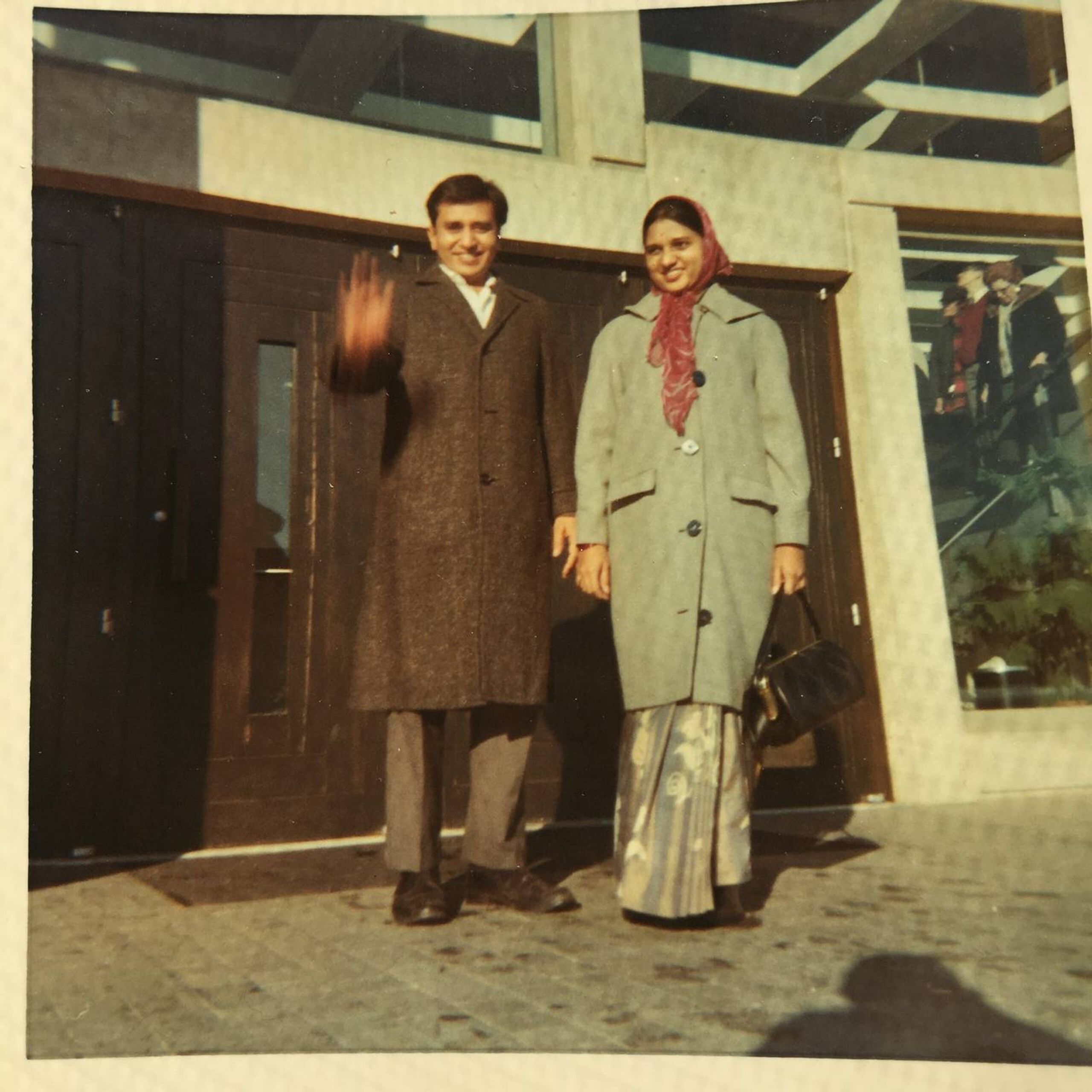 The authors parents, Dinesh and Jyoti Raval, January 1967. 
