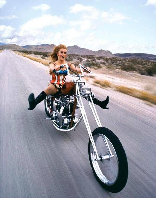 4 Ann Margret on Chopper 1971