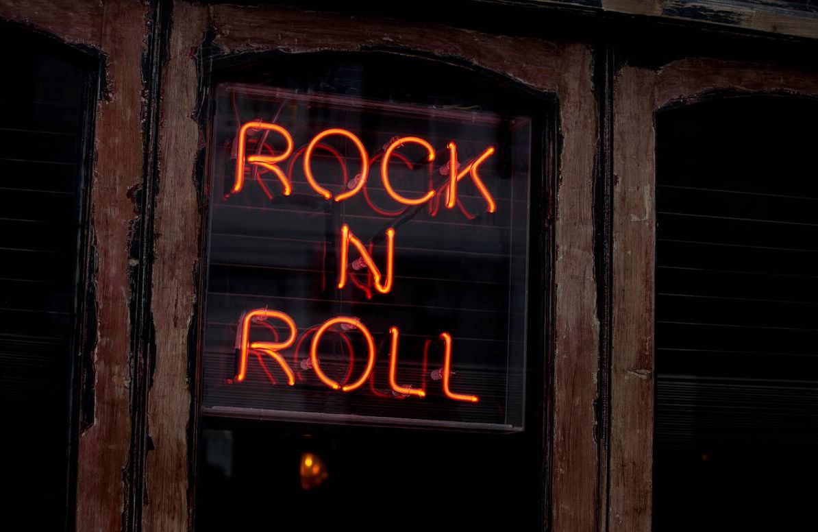 Rock N Roll neon sign