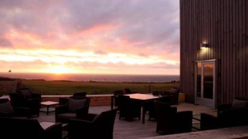 Sunset at Cabot Links