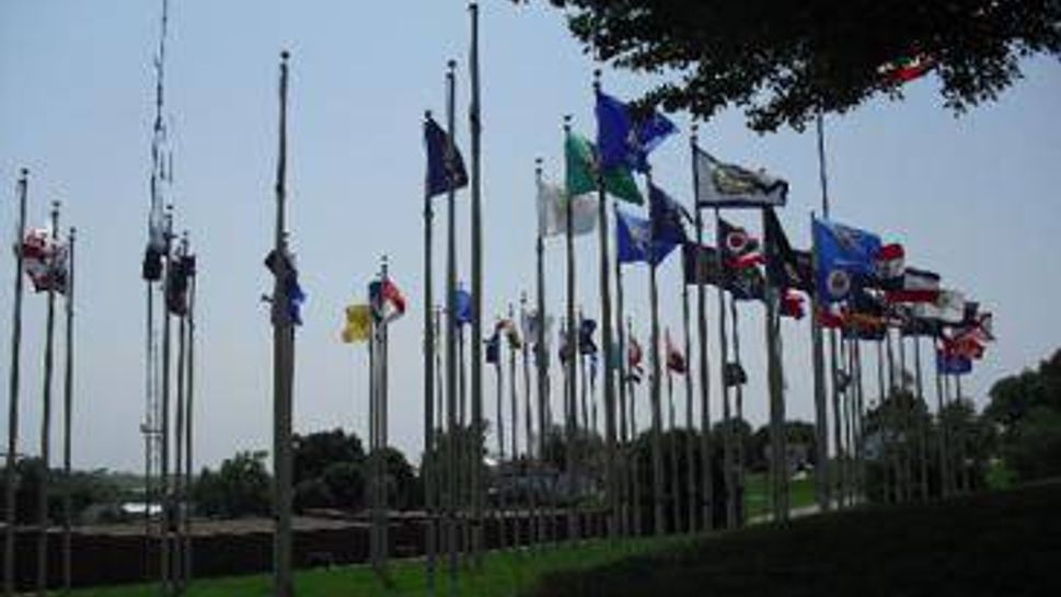 "community of flags" in brooklyn, ia