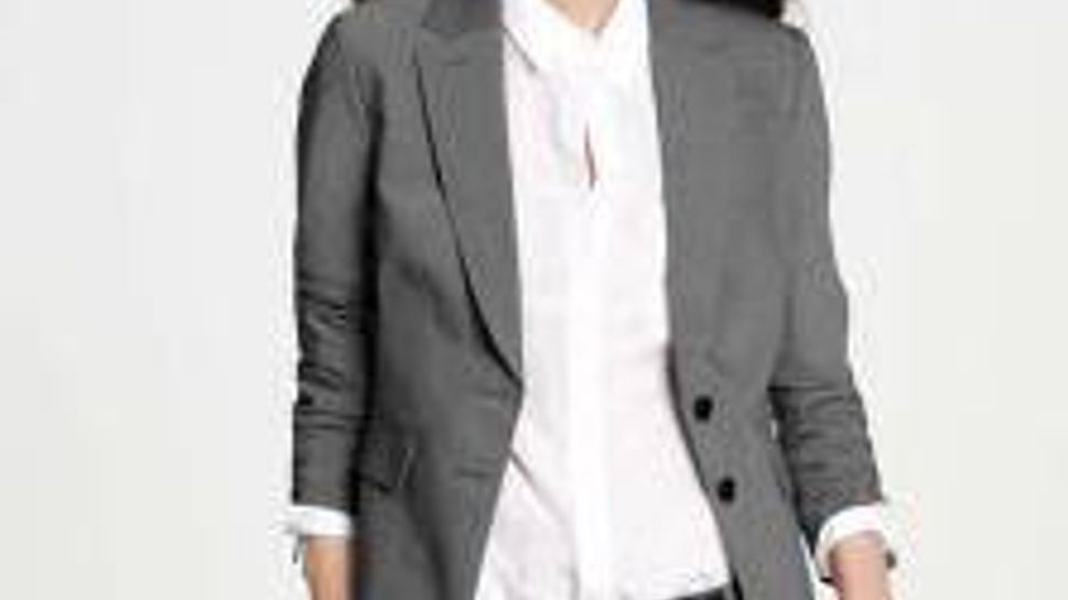 Interview suit from Ann Taylor that's the basis of your job interview wardrobe