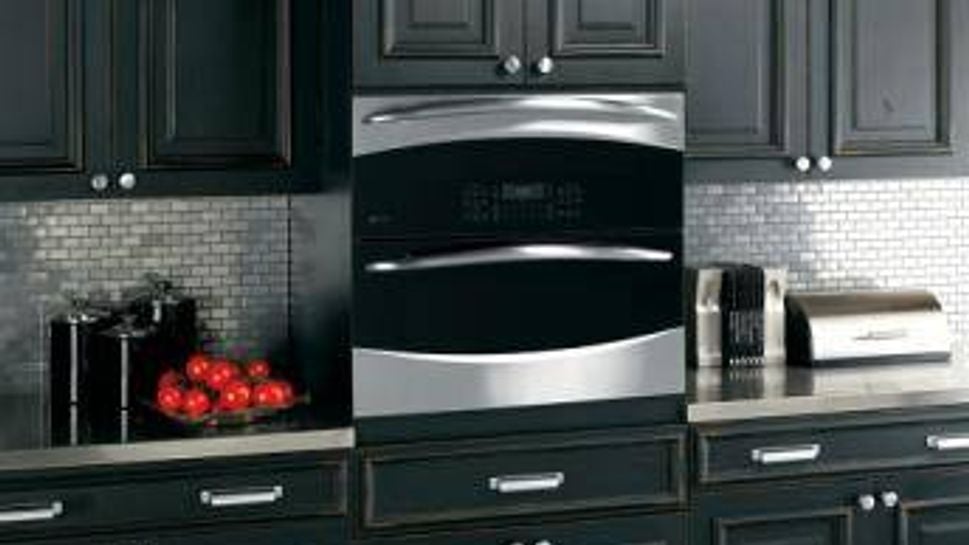 This Profile Single/Double Wall Oven can be installed at a comfortable height.