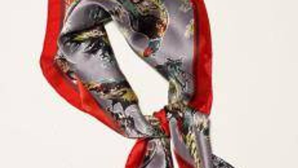 L.L. Bean signature heritage silk scarf