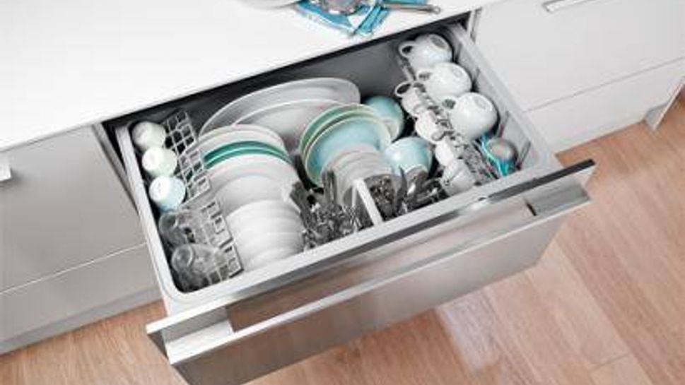 An ergonomic dishwasher to unload more easily. 