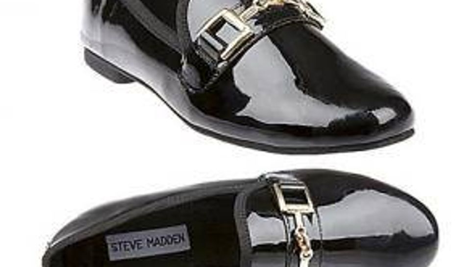 Steve Madden patent smoking slipper 