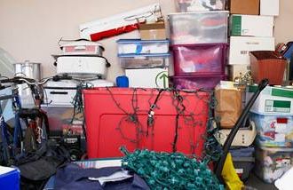 Clear out the clutter in your spare room or garage with these tips.