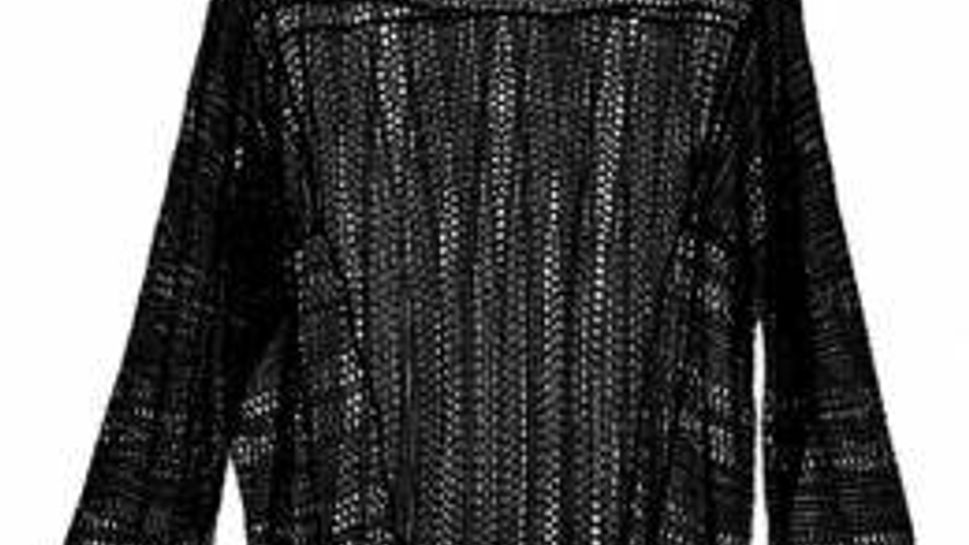 H&M oversize knit pullover with defined yoke. Wear with a camisole.