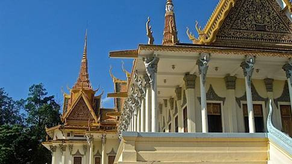 Khemarin Palace in Phnom Pehn