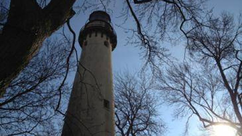 Grosse Point Lighthouse in Evanston offers a stunning view of the lakefront. 