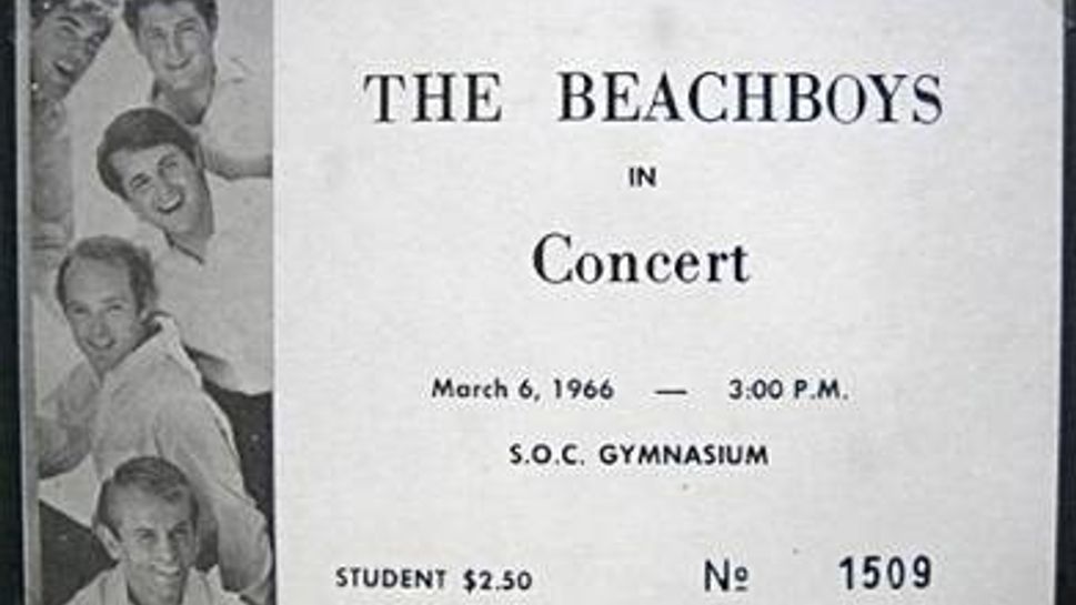 The Beach Boys concert ticket