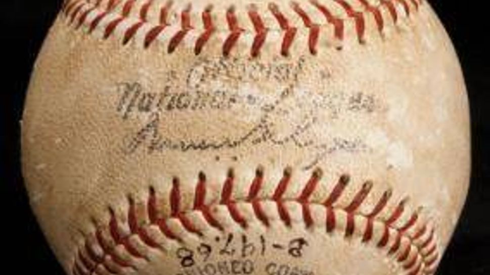 1968 all-star signed baseball 