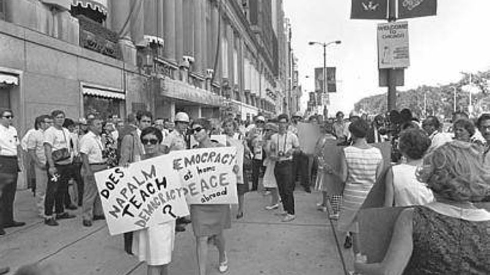 1968 democratic national committee (dnc) protests