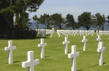 American cemetery at Normandy