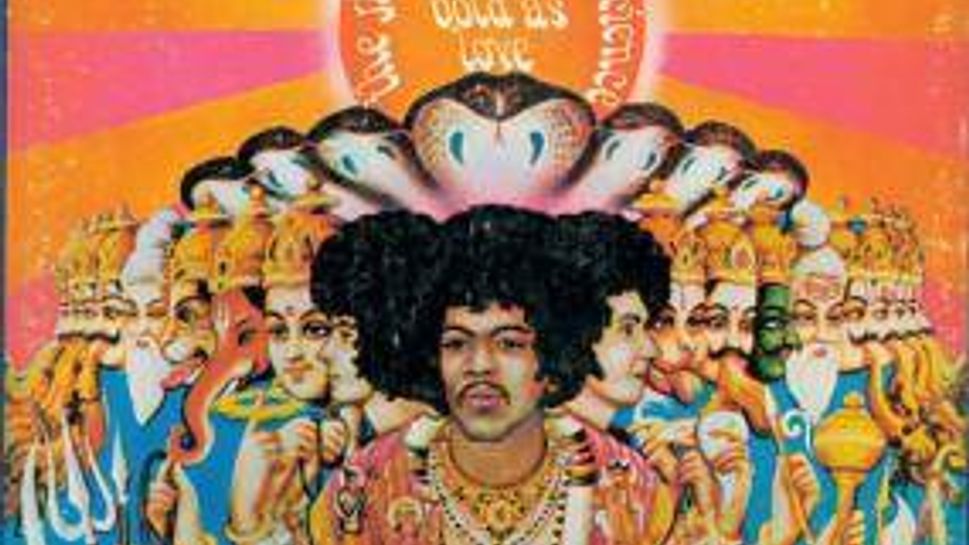 album cover of axis: bold as love by jimi hendrix and the experience