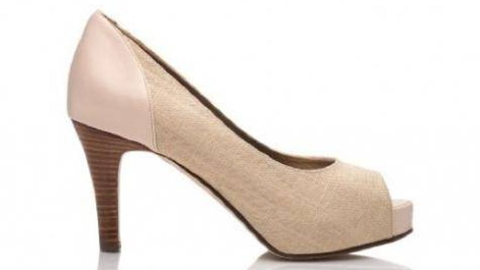 Dana Davis Livigno Nude Natural Linen ($395)