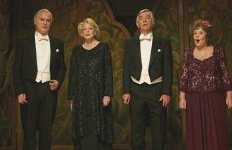 The Quartet: Billy Connolly, Maggie Smith, Tom Courtenay and Pauline Collins