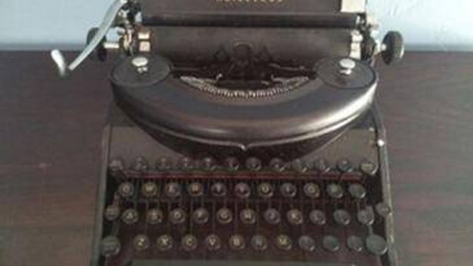 Vintage Remington typewriter, a model used by Marjorie Kinnan Rawlings