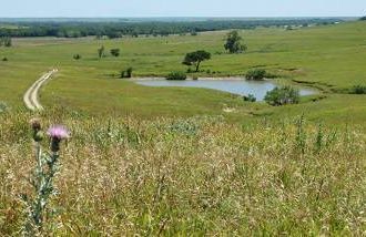 Tallgrass Prairie National Preserve in the Flint Hills of west central Kansas