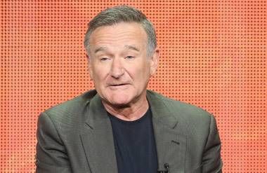 Robin Williams speaks onstage during 'The Crazy Ones' panel discussion 7/29/13