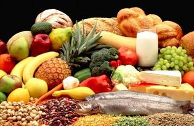 healthy food spread