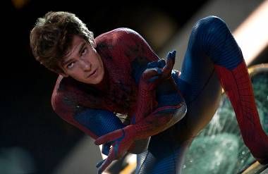 andrew garfield as peter parker in the amazing spider-man