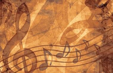 Musical notes illustration