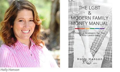 Holly Hanson Author and LGBT Money Book Embed