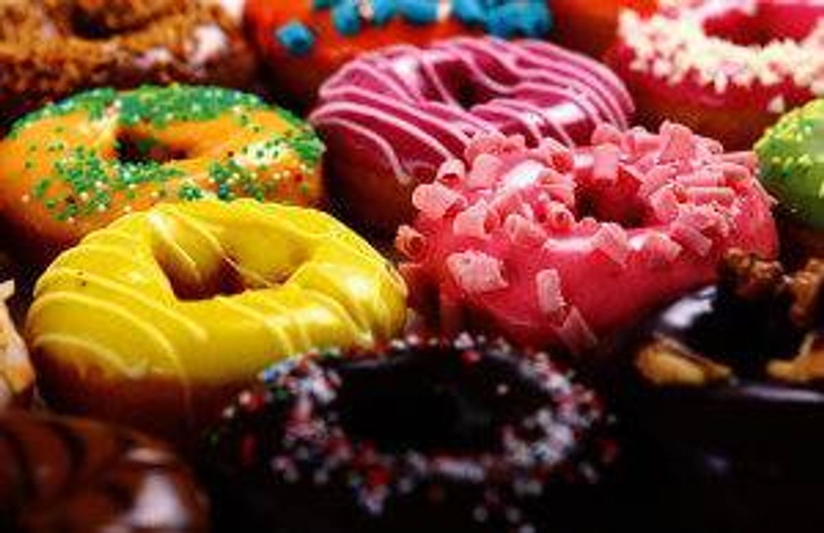 Colorful donuts