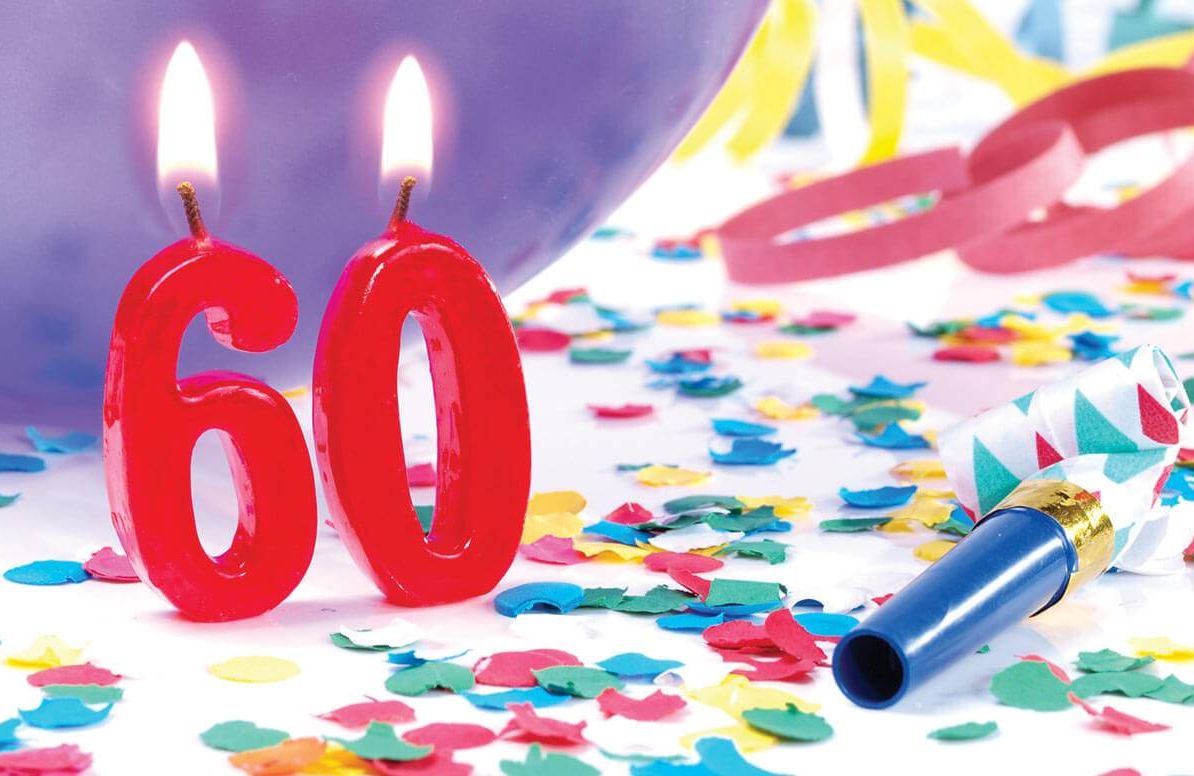 60th Birthday items