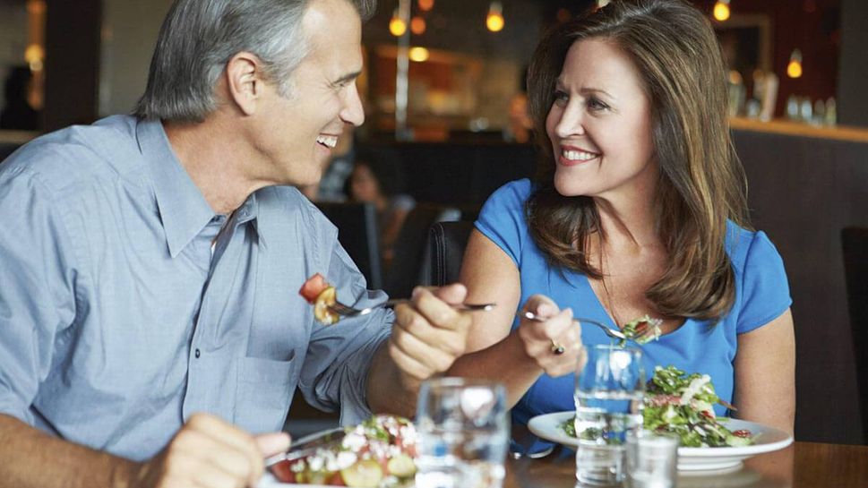 Couple on a date