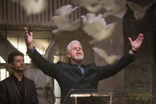 Ron Perlman in Hand of God