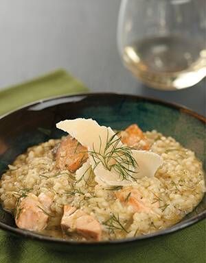 Why Cook With Cannabis Salmon and Rice Cheese Risotto