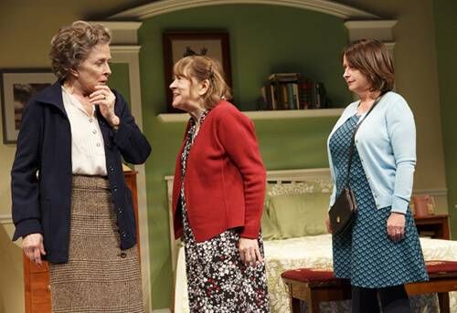 Holland Taylor as 'Abby,' Marylouise Burke as 'Marilyn,' and Rachel Dratch as 'Colleen' in Ripcord by David Lindsey-Abaire and Directed by David Hyde Pierce