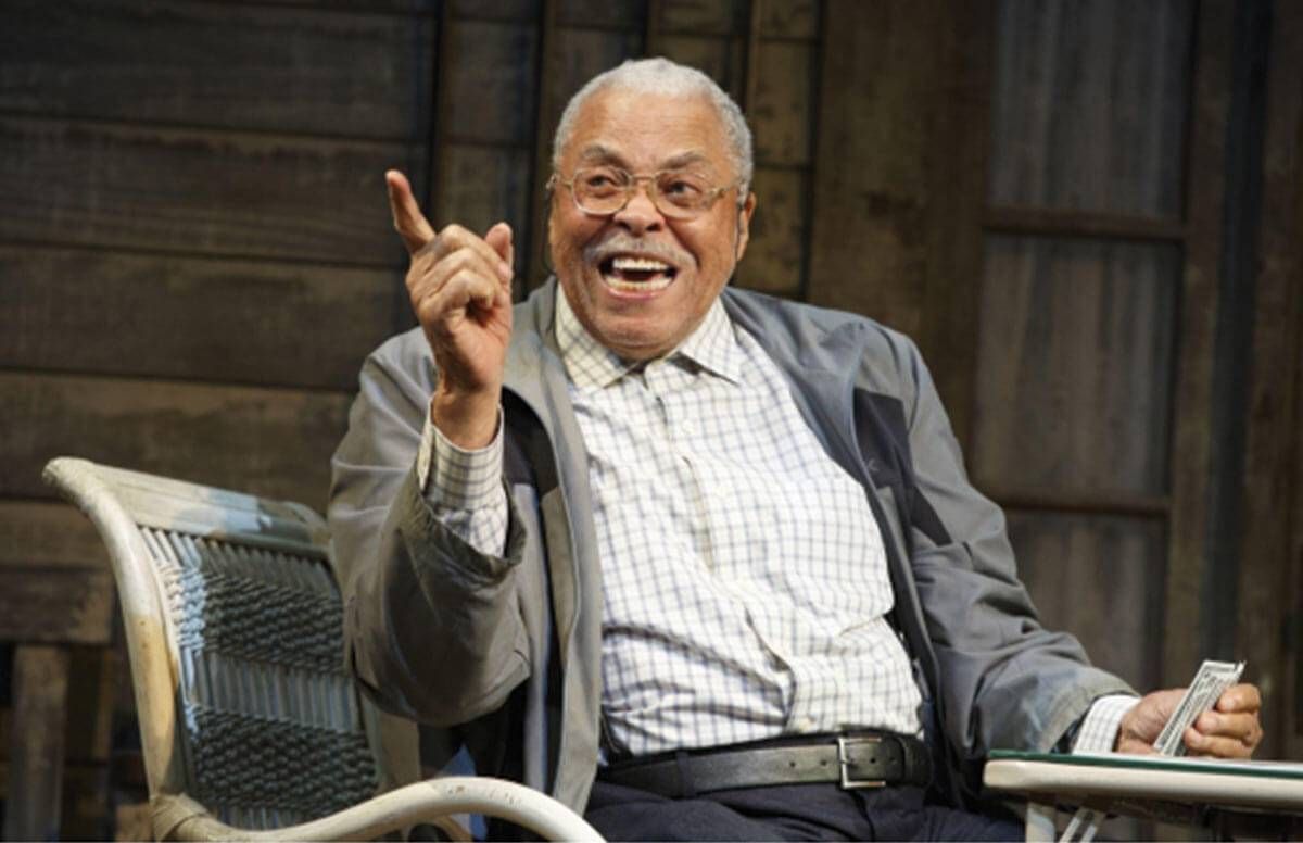 James Earl Jones in D.L. Coburn's The Gin Game, directed by Leonard Foglia.