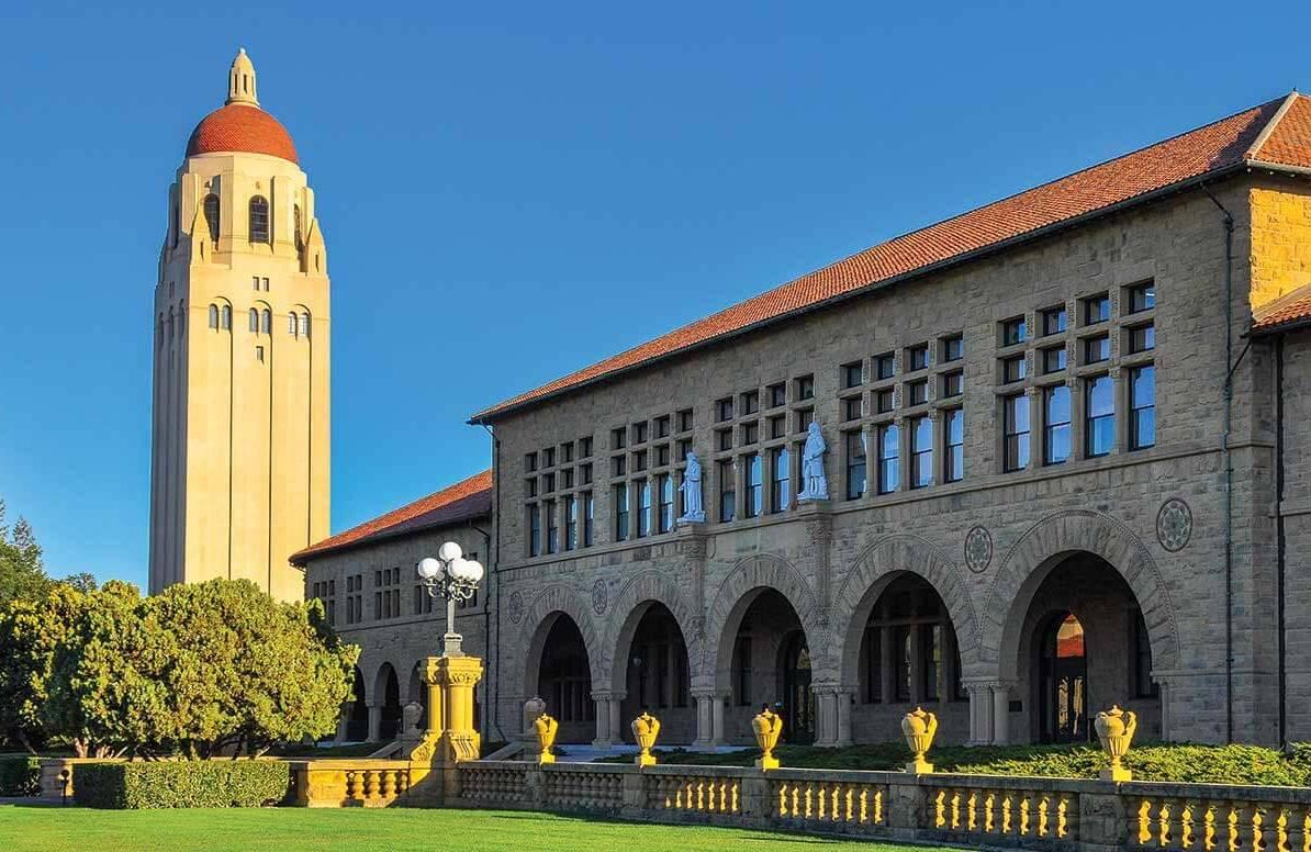 Stanford University, Hoover Tower. Palo Alto, CA, USA - Sept. 17, 2015.
