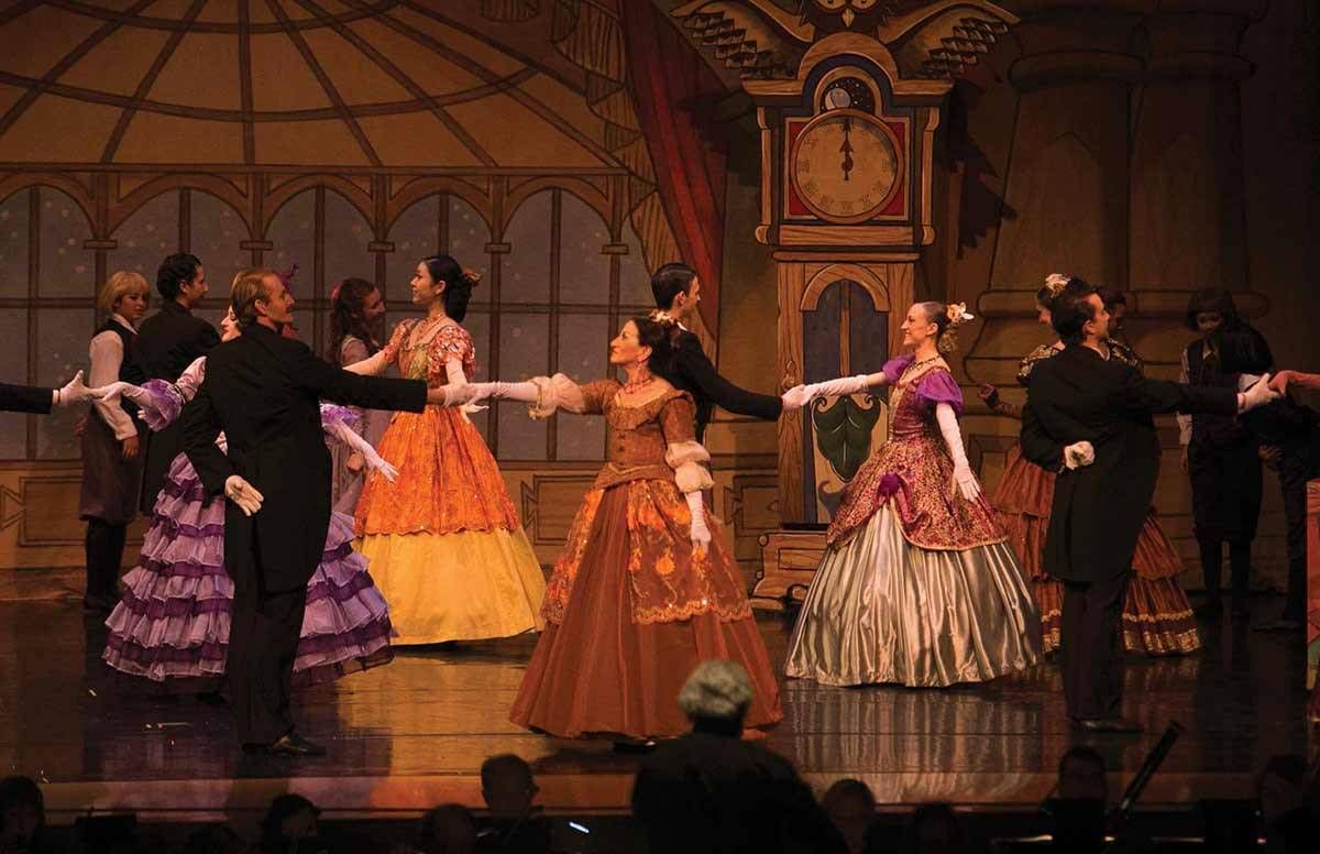 Lauren Kessler dancing 'The Nutcracker' on stage