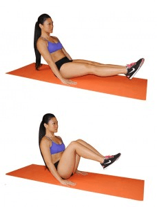 Flat tummy exercises online over 50