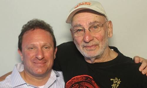 Leonard Berk and friend Joshua Gubitz.