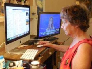 “The computer is so important to me because I have so few people in my life,” said Phyllis Krantzman, 71