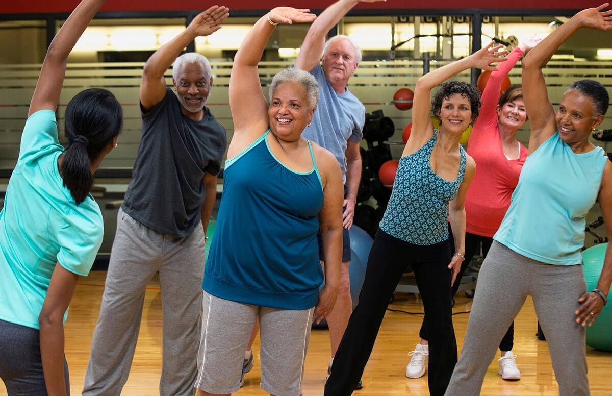 Aerobic Exercise: Sidesteps  Exercise for Older Adults 