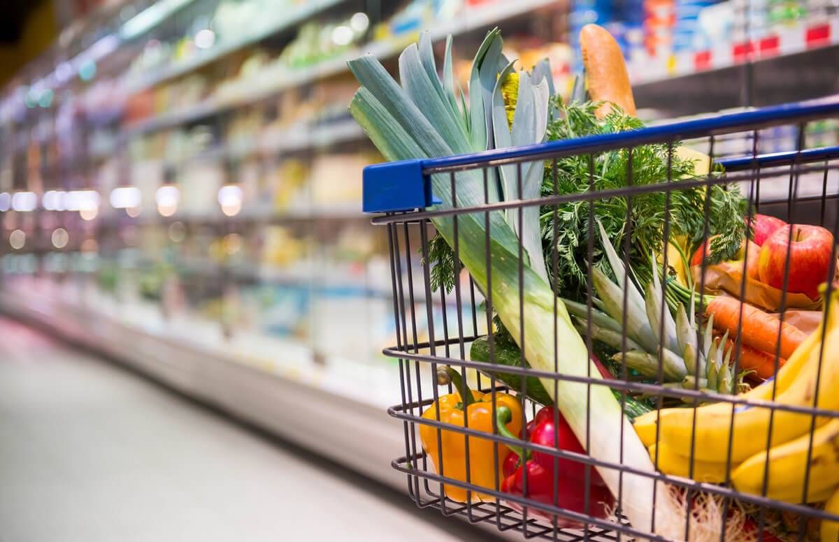 Shopping Cart Food