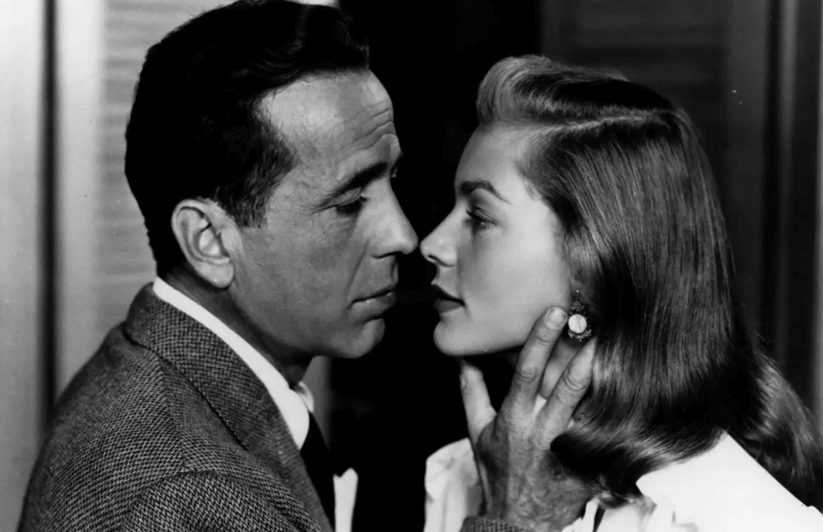 Humphrey Bogart &amp; Lauren Bacall, 'To Have and Have Not' (1944).