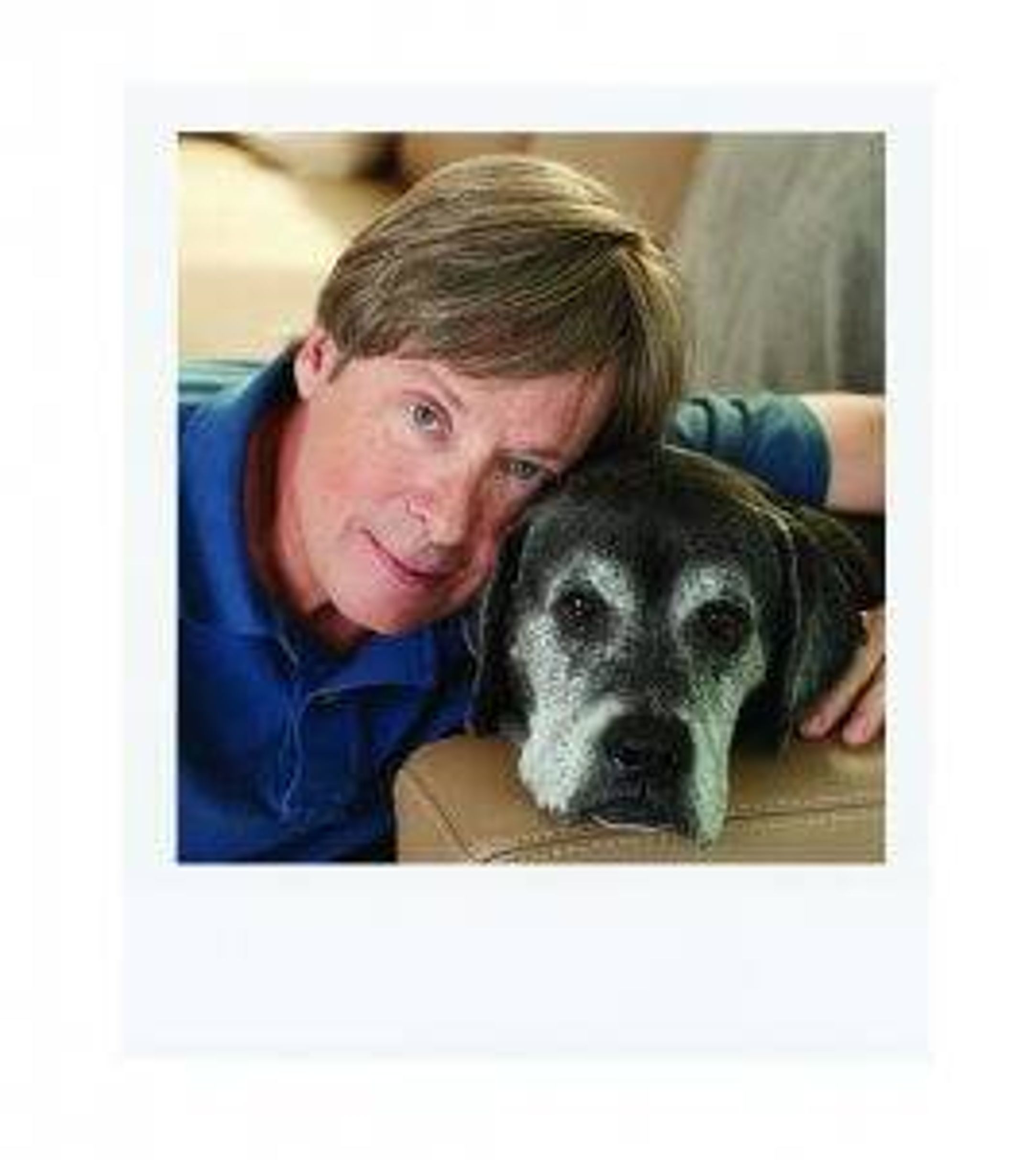 Dave Barry and Lucy