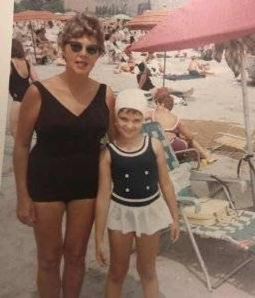 Paula Licanzi and her mother