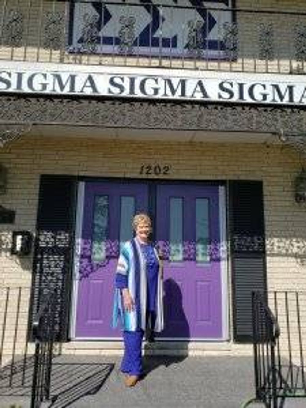 Mariana Williams, House Director, Sigma Sigma Sigma Sorority at Northern Illinois University in DeKalb, Illinois preparing to welcome back students.