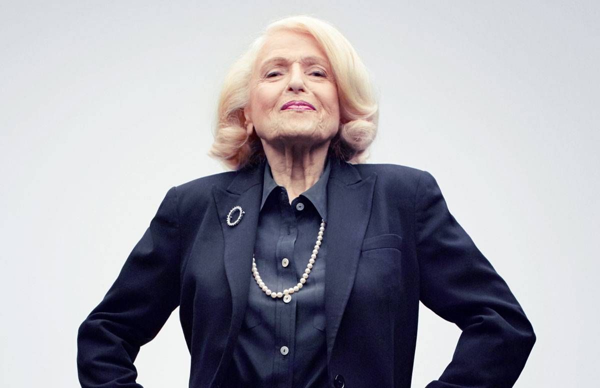 Edie Windsor Strikes a Power Pose